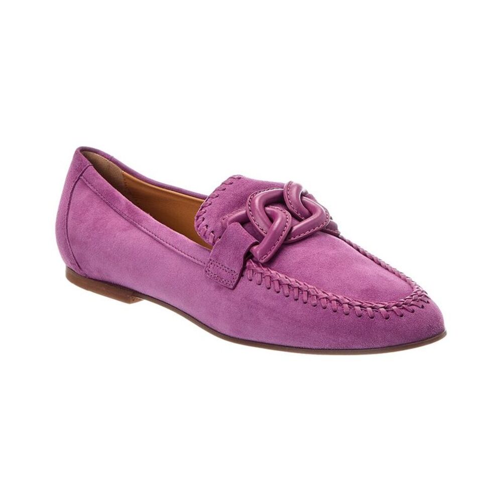 Tod's Suede Loafer, Purple